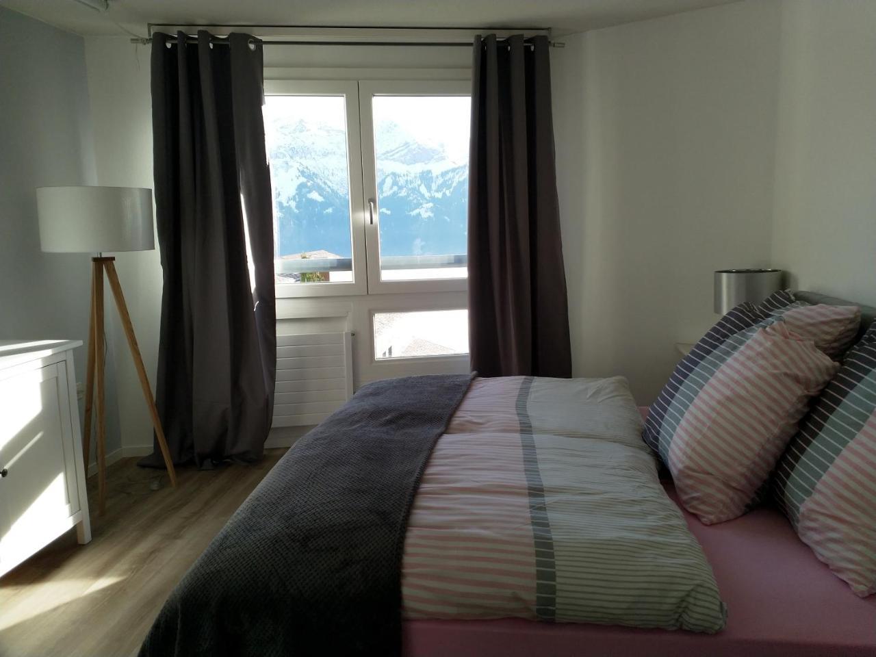 Swiss Seeblick Apartment Mit Hotelanbindung Beatenberg Exterior foto